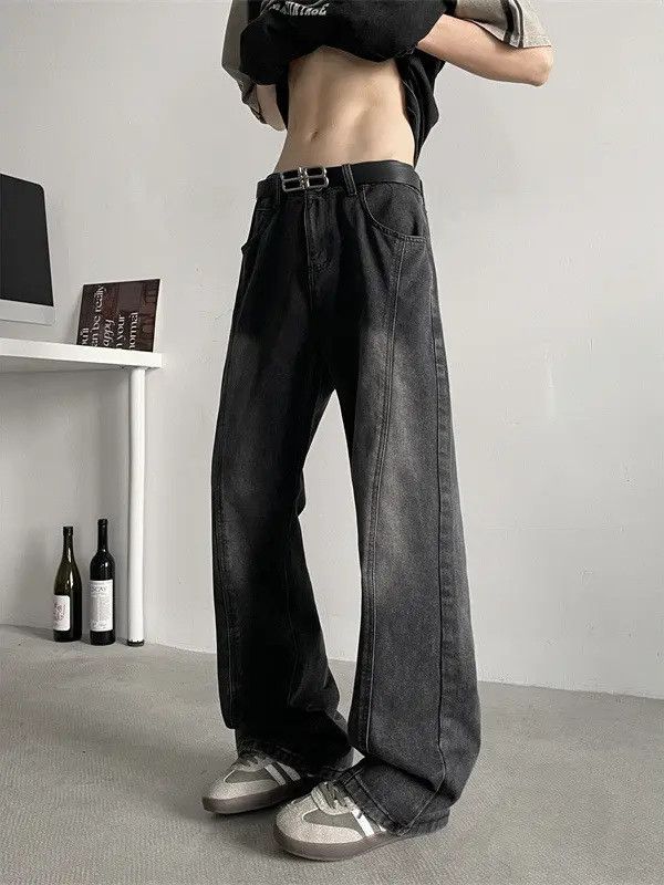 Japanese Brand × Jean Retro loose high street casual jeans Size US 32 / EU 48 - 3 Thumbnail