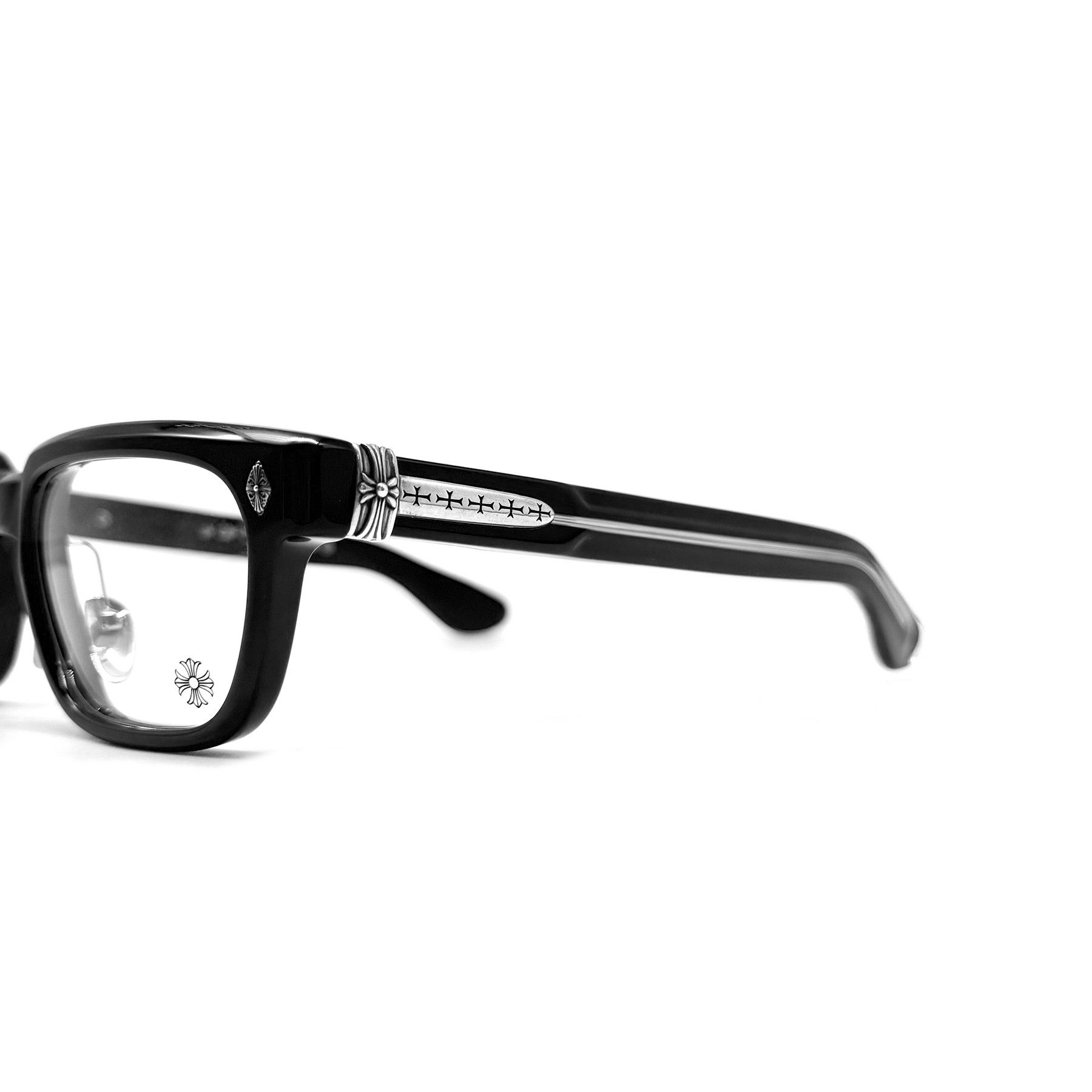 Chrome Hearts Chrome Hearts Pen 15 BK Glasses Frame Size ONE SIZE - 4 Thumbnail