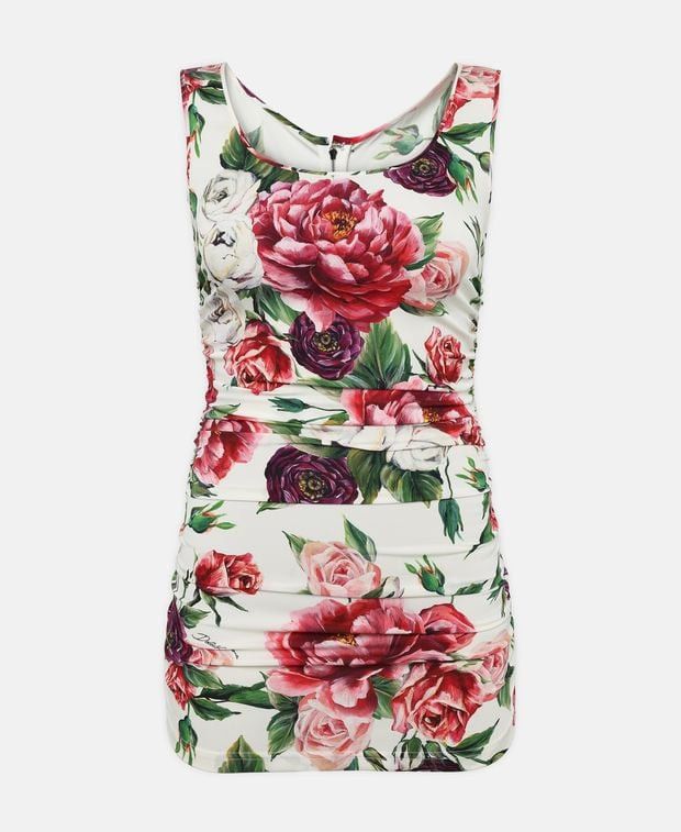 Dolce & Gabbana Silk top Size 4XL / US 24-26 - 1 Thumbnail