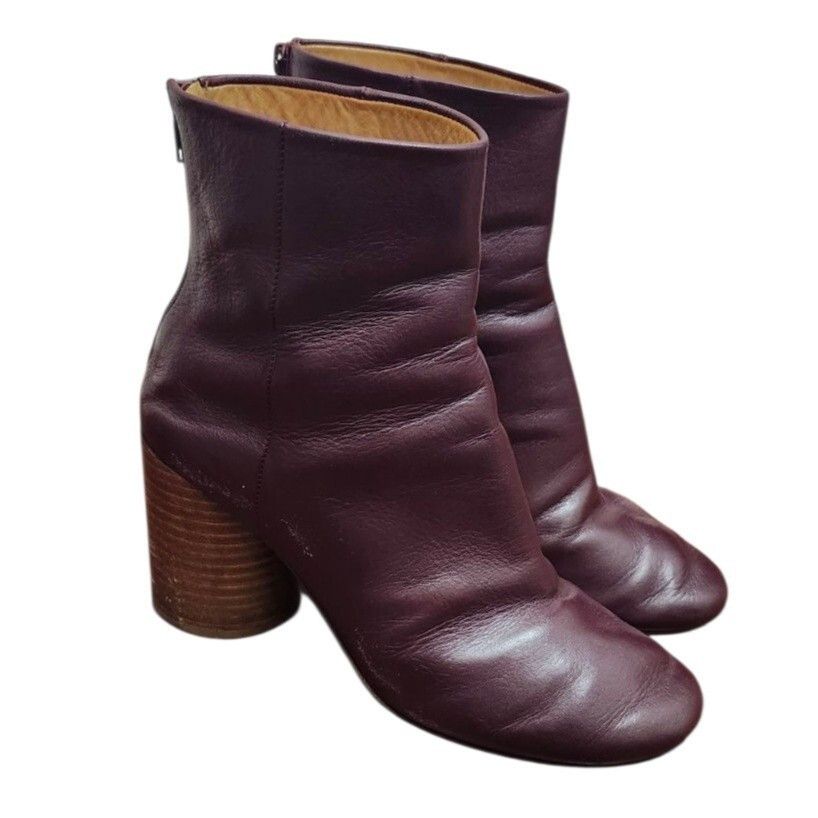 Maison Margiela Maison Martin Margiela Leather Ankle Boots EU 37/US 6.5 Size US 6.5 / IT 36.5 - 2 Thumbnail