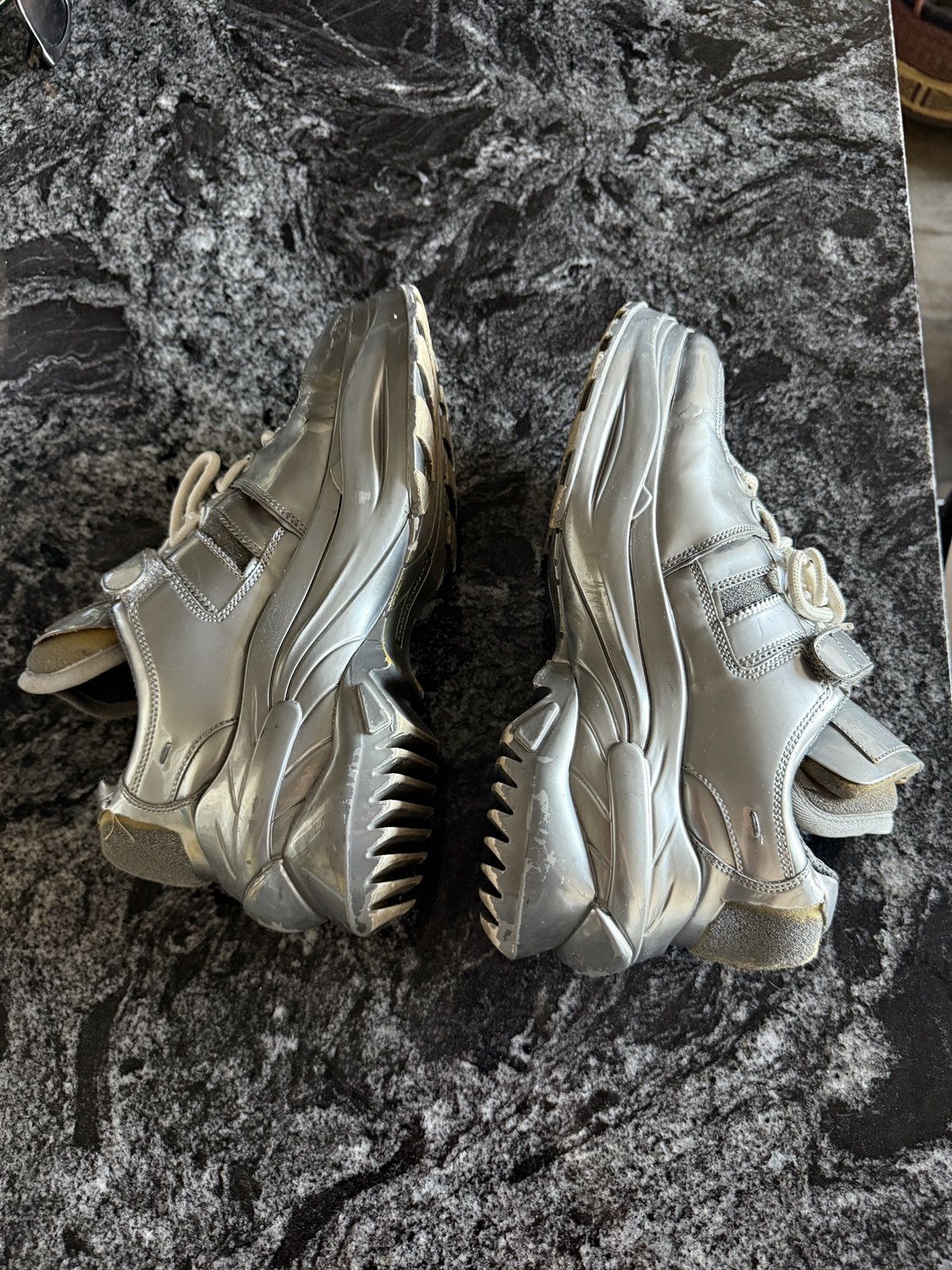 Maison Margiela Maison Margiela Runway Silver Chunky Sneaker Size 43 (US 10) Size US 10 / EU 43 - 4 Thumbnail