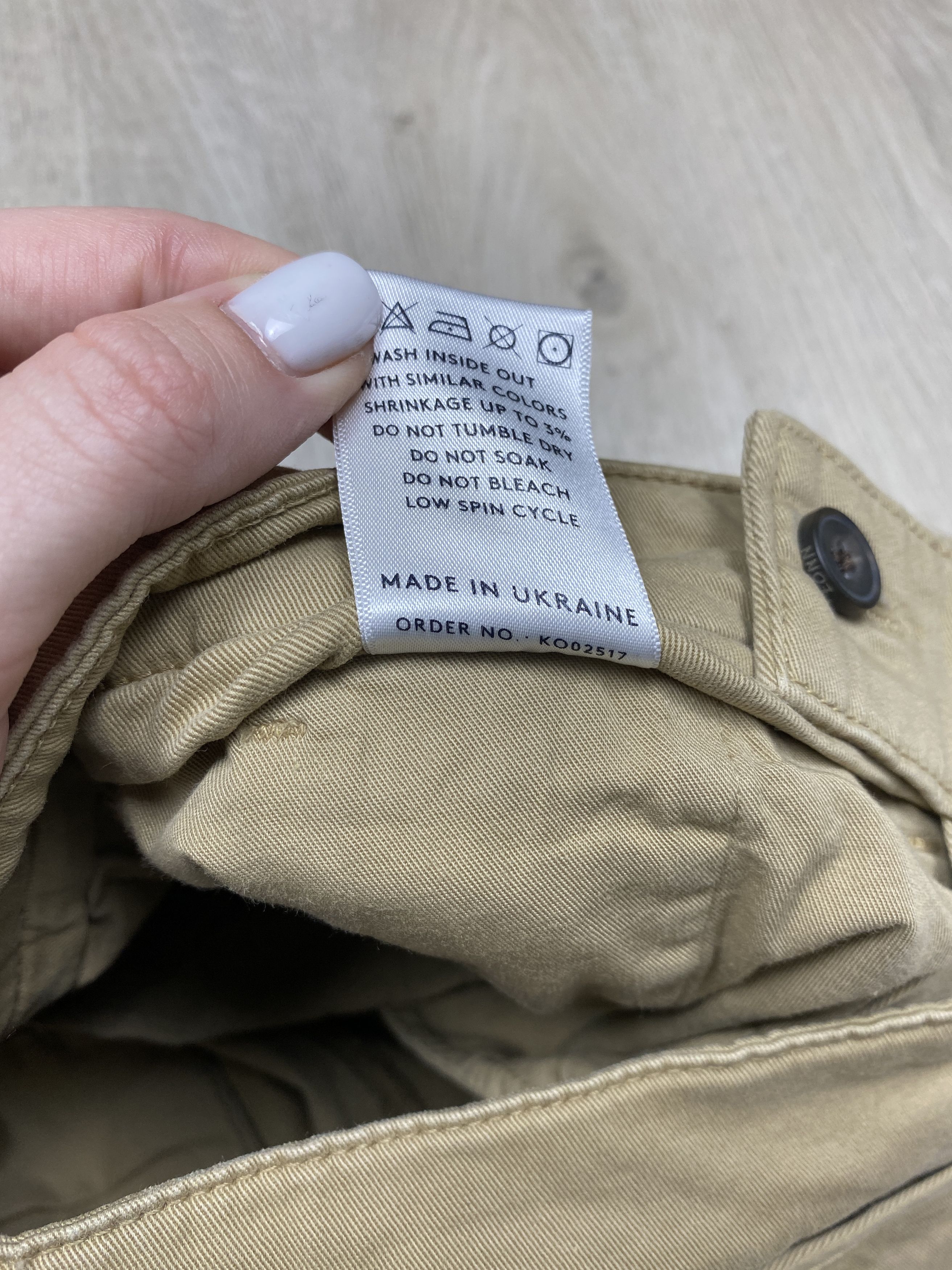 NN07 × Vintage Nn07 No Nationality Vintage Mens Chino Pants Size US 29 - 7 Thumbnail