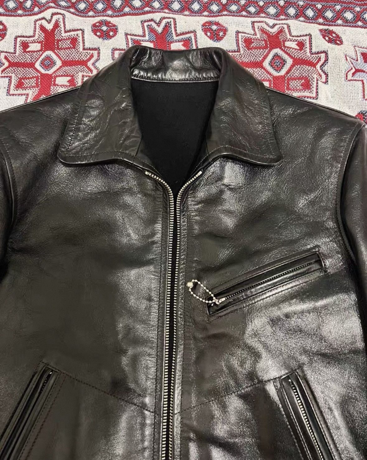 Freewheelers Freewheelers wooden box Mulholland Drive horse leather coat Size US S / EU 44-46 / 1 - 3 Thumbnail