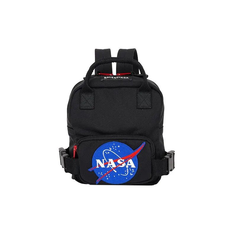 Balenciaga o1mt1gz0924 Size: OS / Space Backpack in Black Size ONE SIZE - 1 Thumbnail