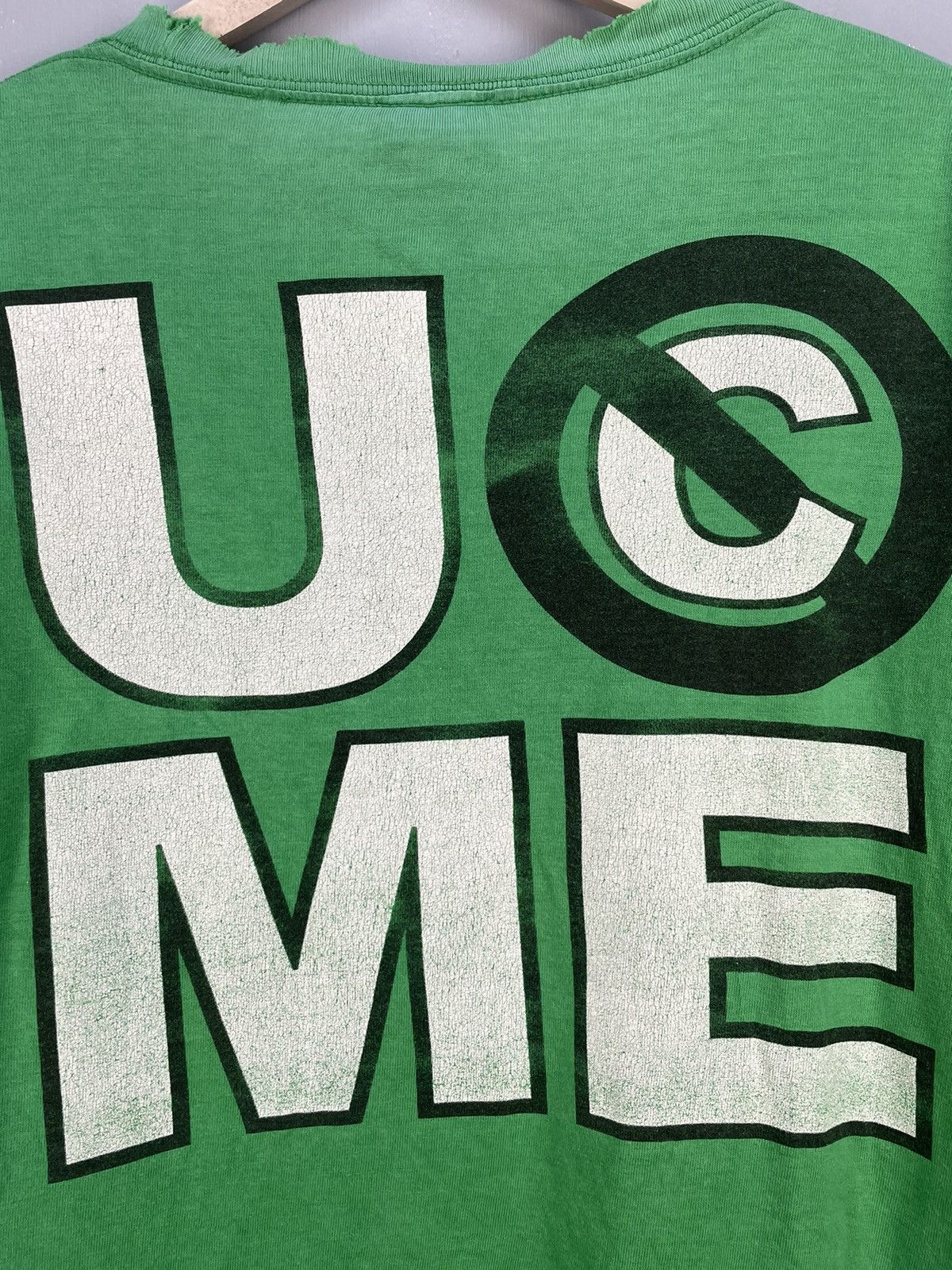 Vintage Vintage Y2K John Cena WWF distress t shirt Size US XL / EU 56 / 4 - 5 Thumbnail