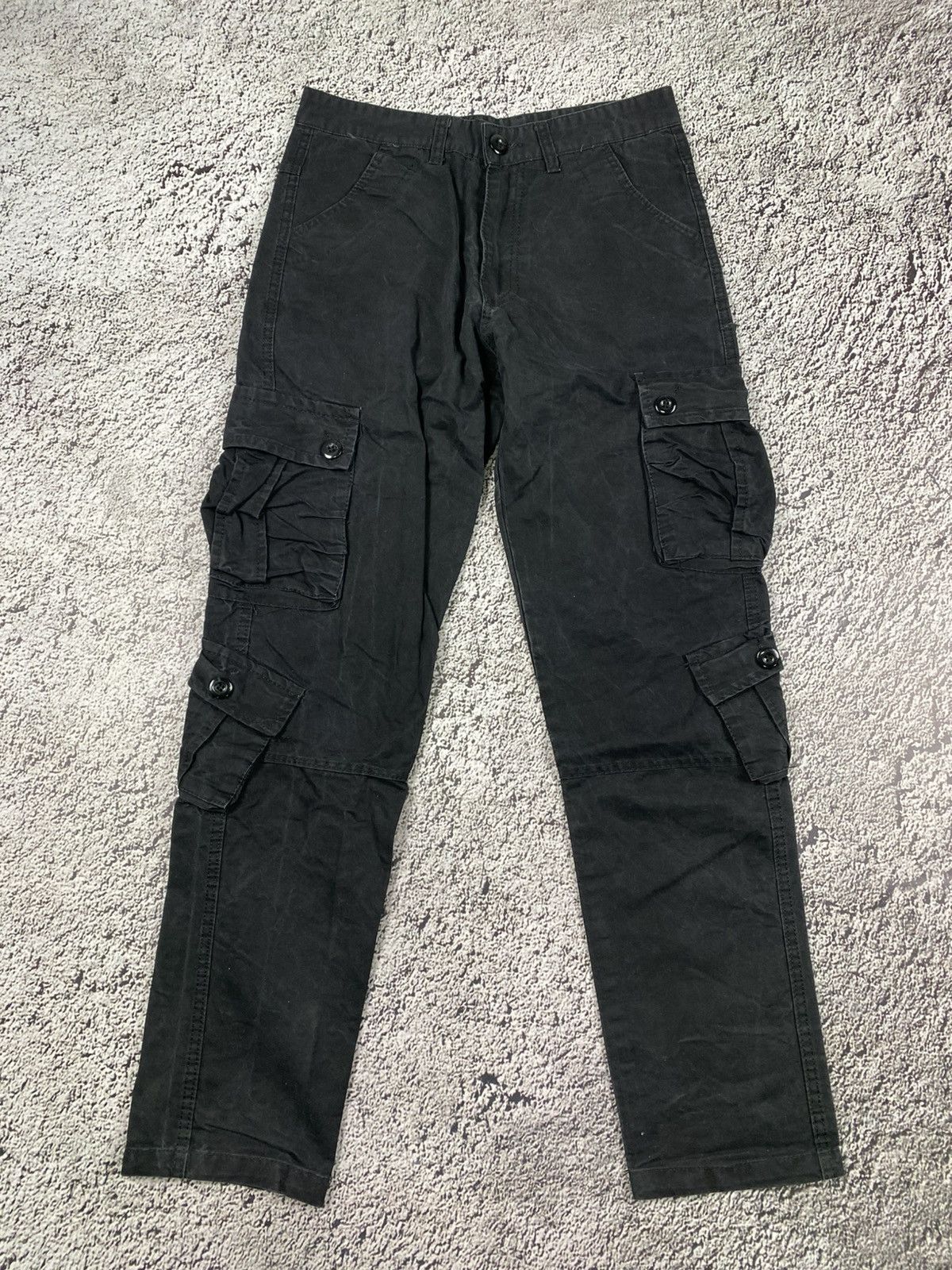 Vintage Vintage Y2K faded cargo pants outdoor style streetwear 00s Size US 29 - 1 Thumbnail