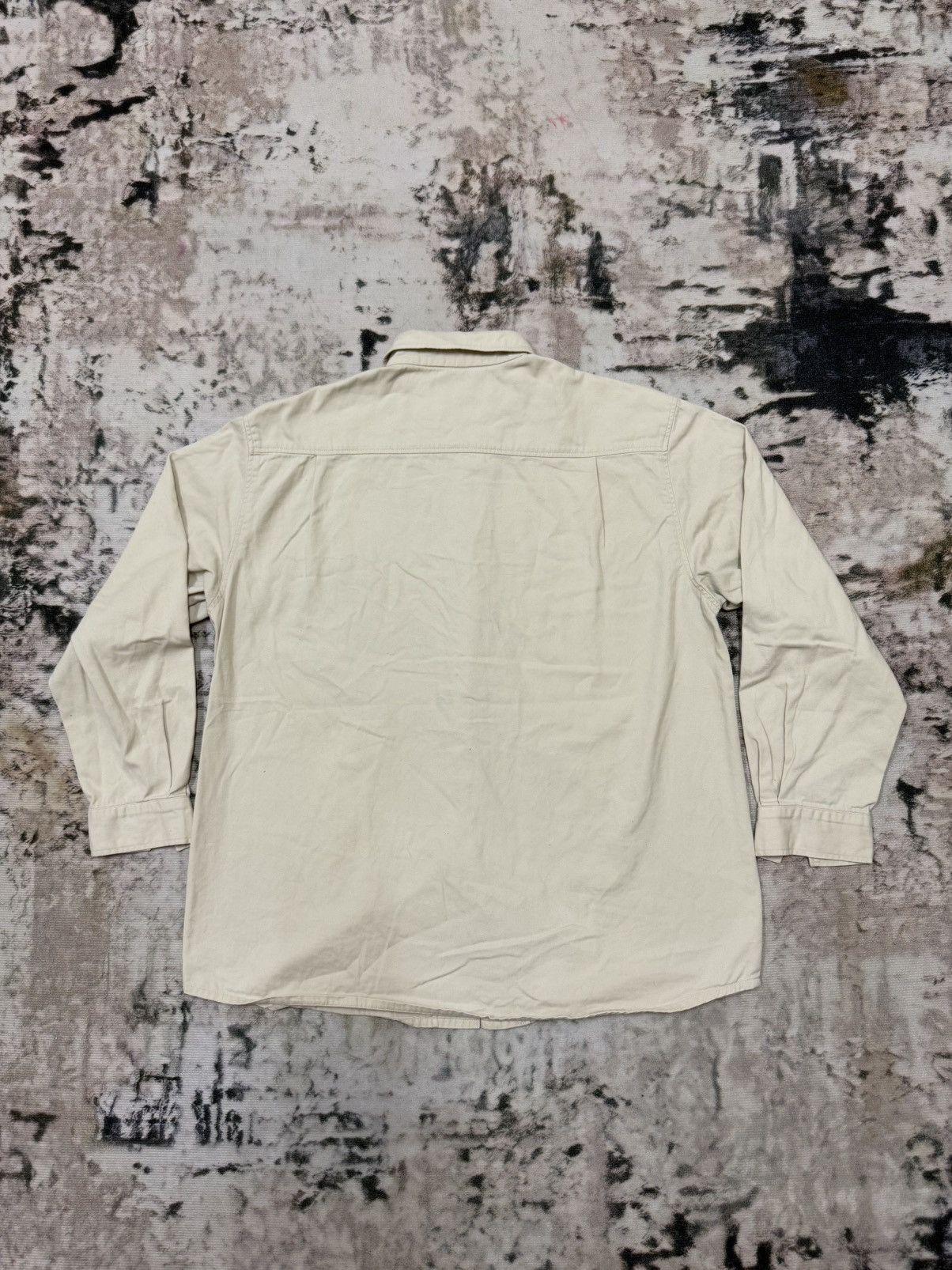 Cartoon Network × Disney × Vintage Vintage Disney Enterprise Khakis Button Up Shirt Size US M / EU 48-50 / 2 - 9 Thumbnail