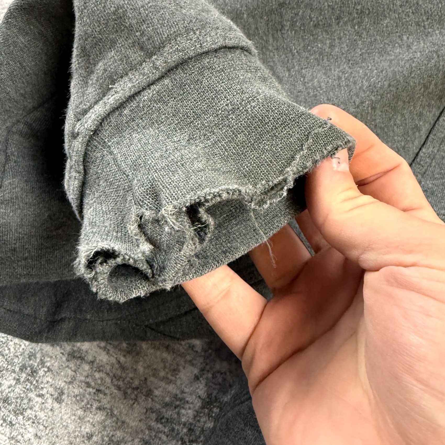Vintage L.L. Bean Sweatshirt Mens M Gray Katahdin Iron Works Sherpa Fleece Zip Hoodie Full Zip Hooded Pockets Heavyweight Regular Gray Navy? Size US M / EU 48-50 / 2 - 5 Thumbnail