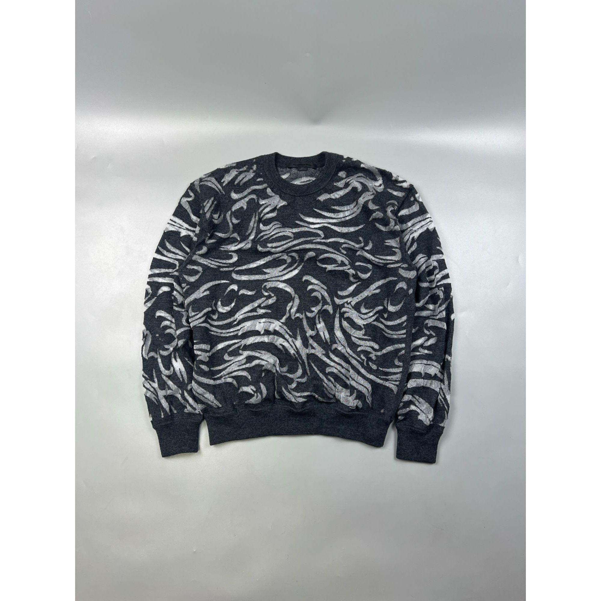 Alexander Wang Alexander Wang Transparent Knit Wool Sweatshirt (Y0748) Size S / US 4 / IT 40 - 1 Thumbnail