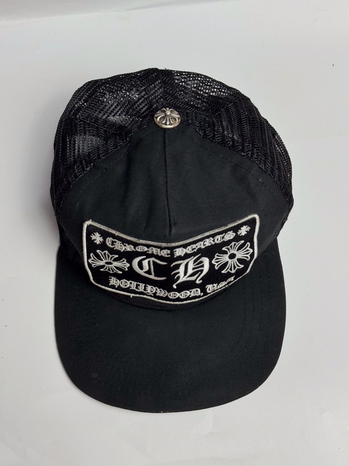 Chrome Hearts Chrome Hearts Trucker Hat Black Size ONE SIZE - 2 Thumbnail