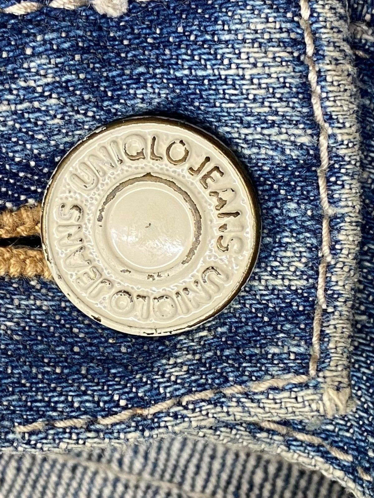 Uniqlo Uniqlo Faded Blue Wash Style Flare Jeans Size US 30 / EU 46 - 11 Thumbnail