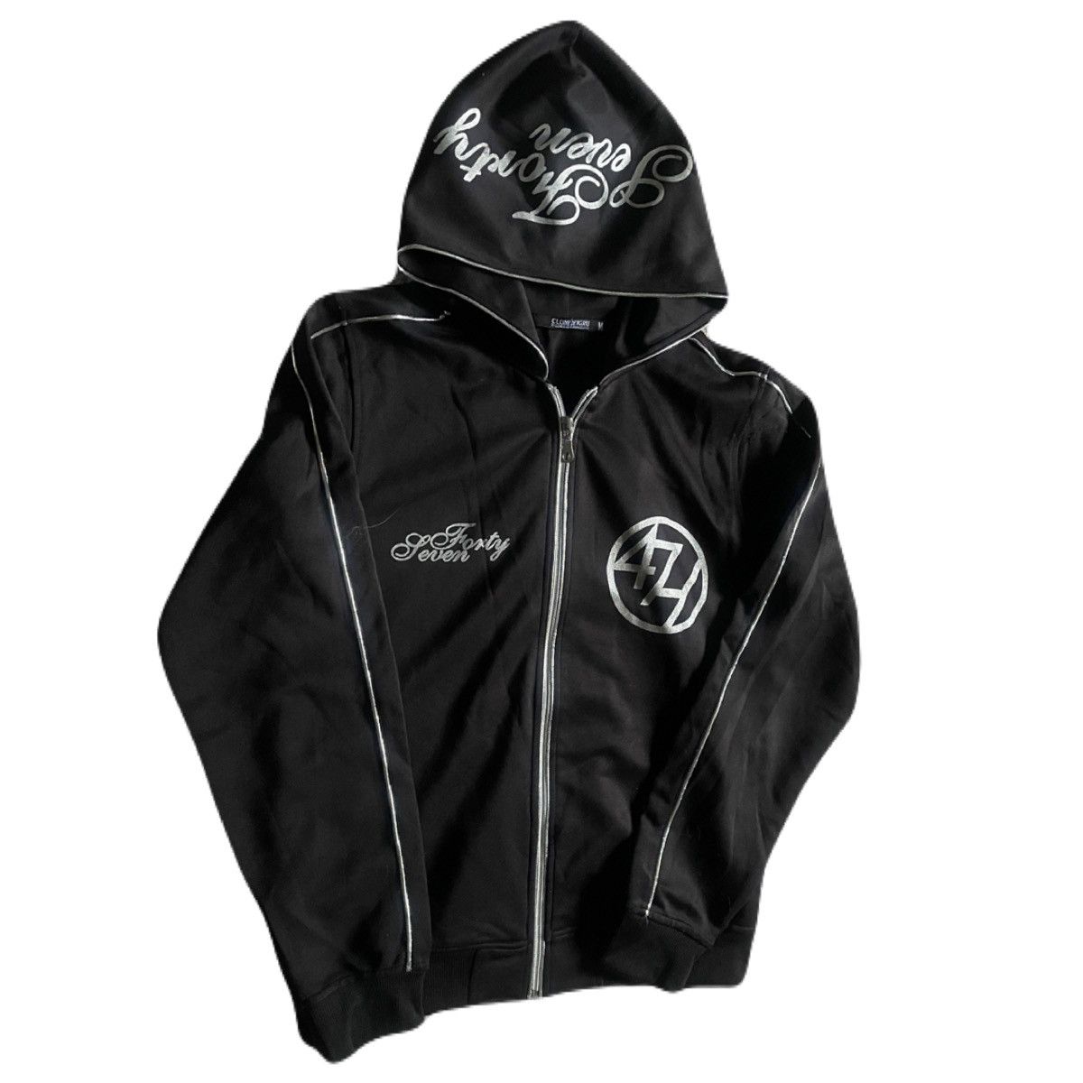 Japanese Brand 2000s CLONE DEVGRU Vkei Japanese Poem Hoodie Y2K Size US S / EU 44-46 / 1 - 3 Thumbnail