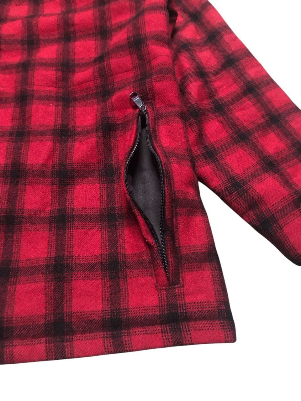 L.L. Bean × Vintage Vintage L.L.Bean Plaid Mackinaw Hunting Jacket Wool Size US M / EU 48-50 / 2 - 11 Thumbnail
