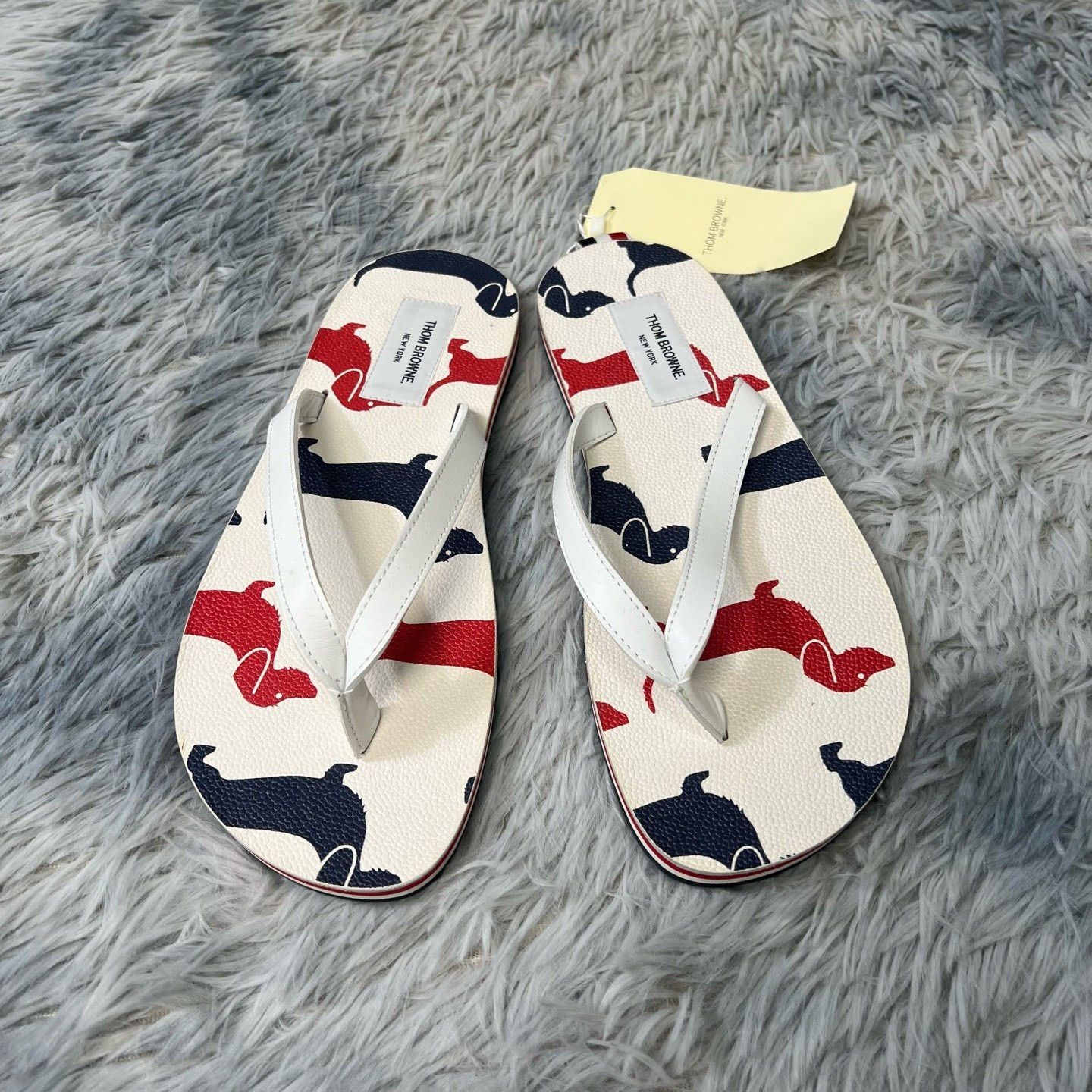 Thom Browne Thom Browne Men's Flip-Flop Slippers Size US 9 / EU 42 - 3 Thumbnail