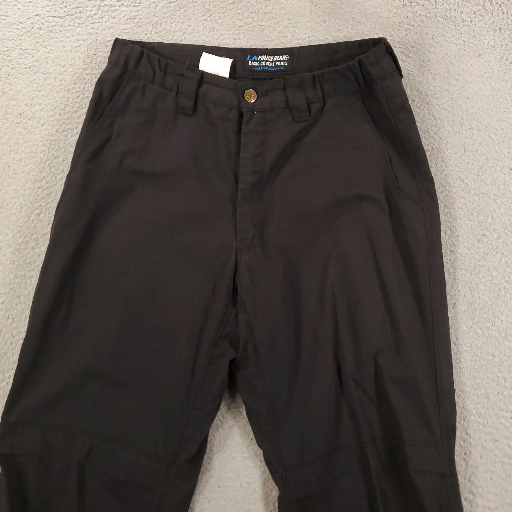 Vintage VINTAGE LAPG Mens Tactical Cargo Pants Regular 30x32 Black Ripstop Cargo Pockets Army Outdoor Workwear Mens Size US 30 / EU 46 - 3 Thumbnail