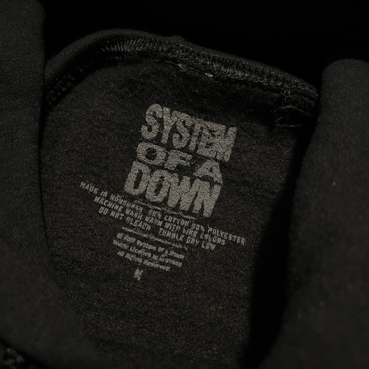 Band Tees Vintage System of a Down Feed Us Lies Logo Pullover Hoodie Size US M / EU 48-50 / 2 - 4 Thumbnail