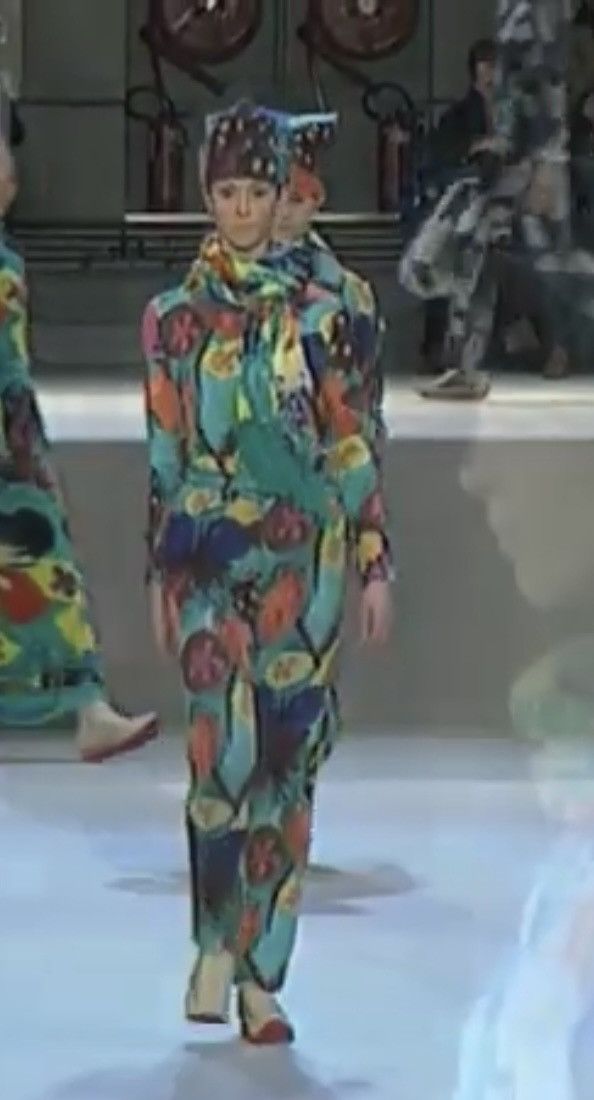 Issey Miyake Issey Miyake - F/W96 flower abstract L/S Size S / US 4 / IT 40 - 1 Thumbnail