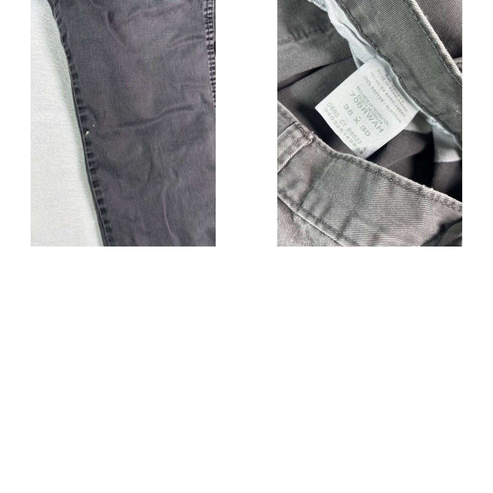 Wrangler Wrangler Jean Co. Cargo Hiking Camping Pants Gray Men's 36x30 Cargo Pocket 5-Pocket Regular Straight Jeans Mens Release: 36x30 Size US 36 / EU 52 - 8 Thumbnail