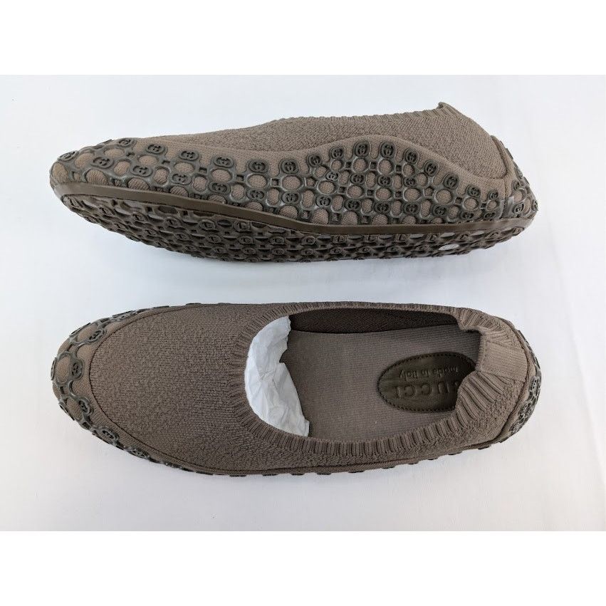 Gucci o1rshd1 Sponge Socks Slip-On Sneakers in Brown 42 Size US 9 / EU 42 - 1 Thumbnail