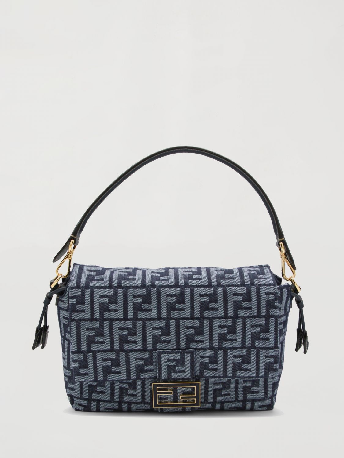 Fendi Fendi Shoulder Bag Woman Denim Size ONE SIZE - 1 Thumbnail