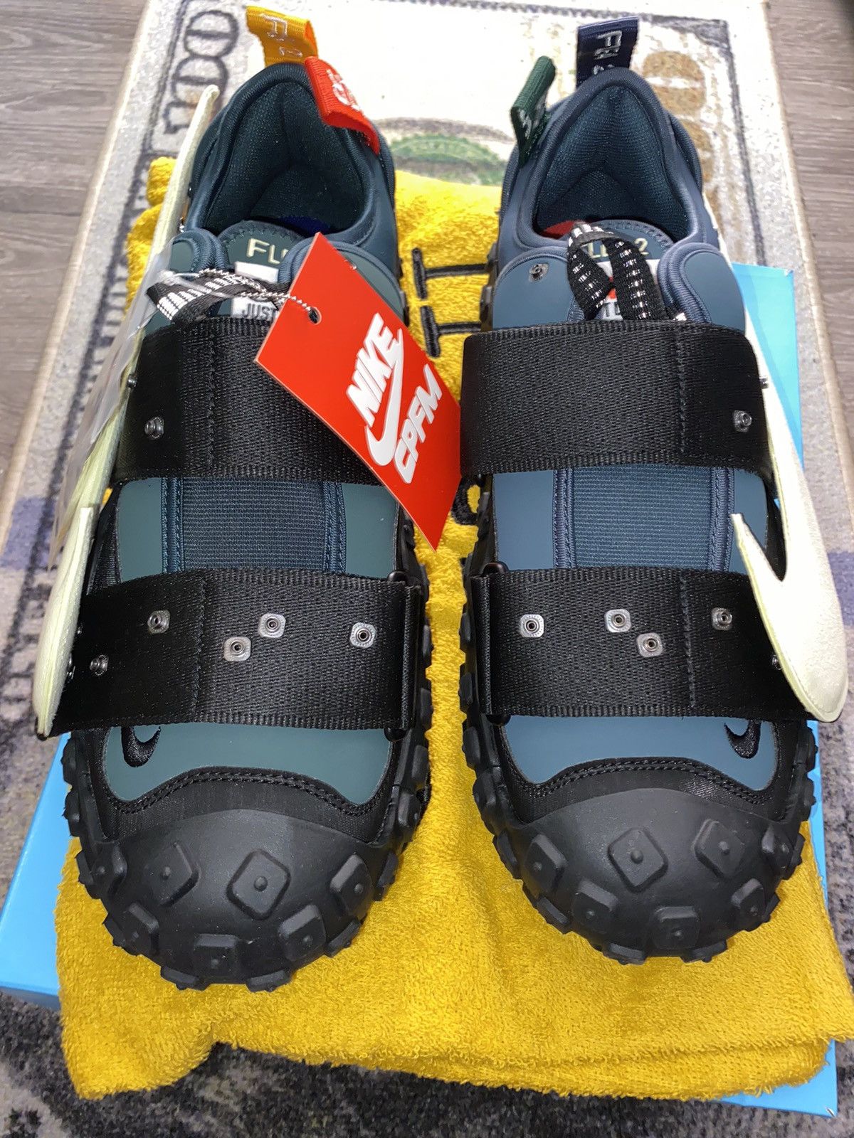 Cactus Plant Flea Market × Nike Nike CPFM Air Flea 2 Faded Spruce Size US 11.5 / EU 44-45 - 3 Thumbnail