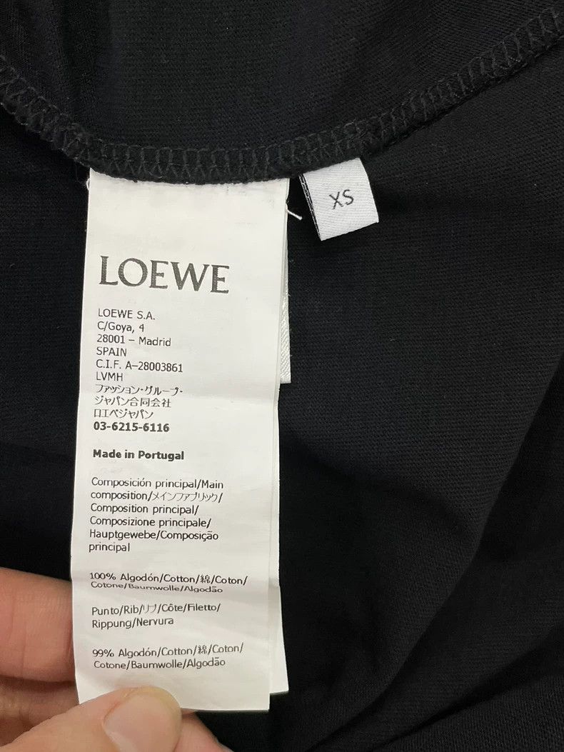 Loewe LOEWE Black multicolored lettering short sleeve T-shirt Size XS / US 0-2 / IT 36-38 - 5 Thumbnail