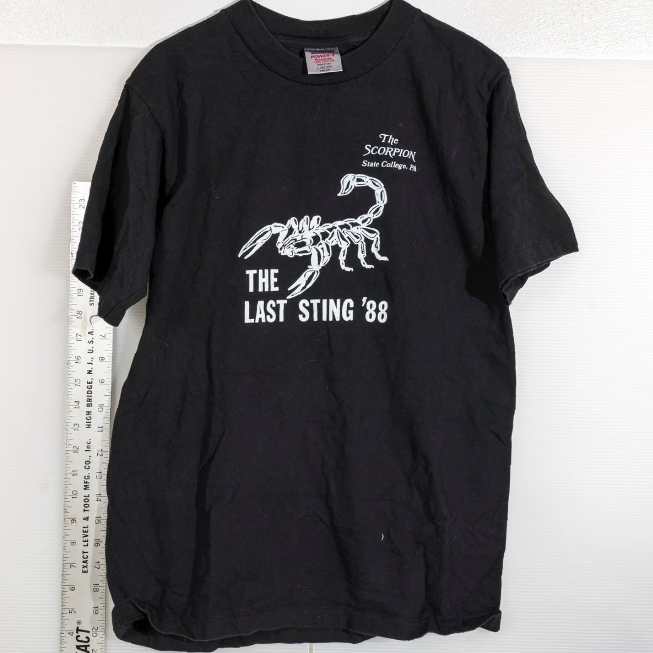 Vintage VINTAGE The Scorpion State College Pennsylvania Rock ' N Roll Club 1988 Single Stitch Shirt L Black Mens Size US L / EU 52-54 / 3 - 4 Thumbnail