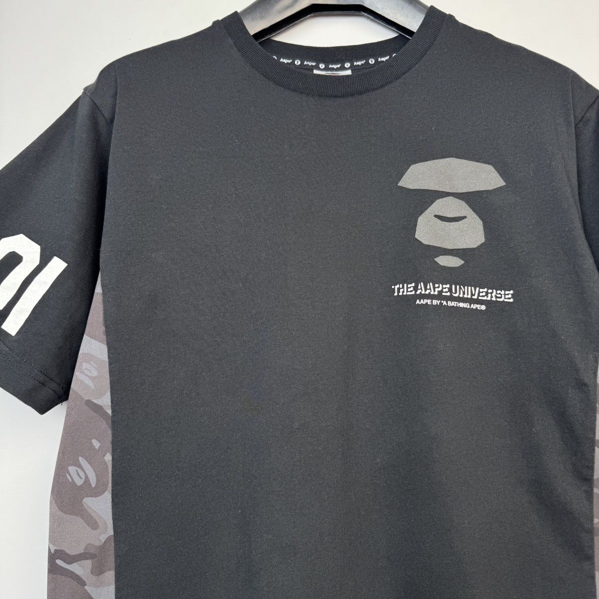 Aape Aape By a Bathing Ape Black T-Shirt Big Logo Tee Crew Neck Size US L / EU 52-54 / 3 - 18 Thumbnail