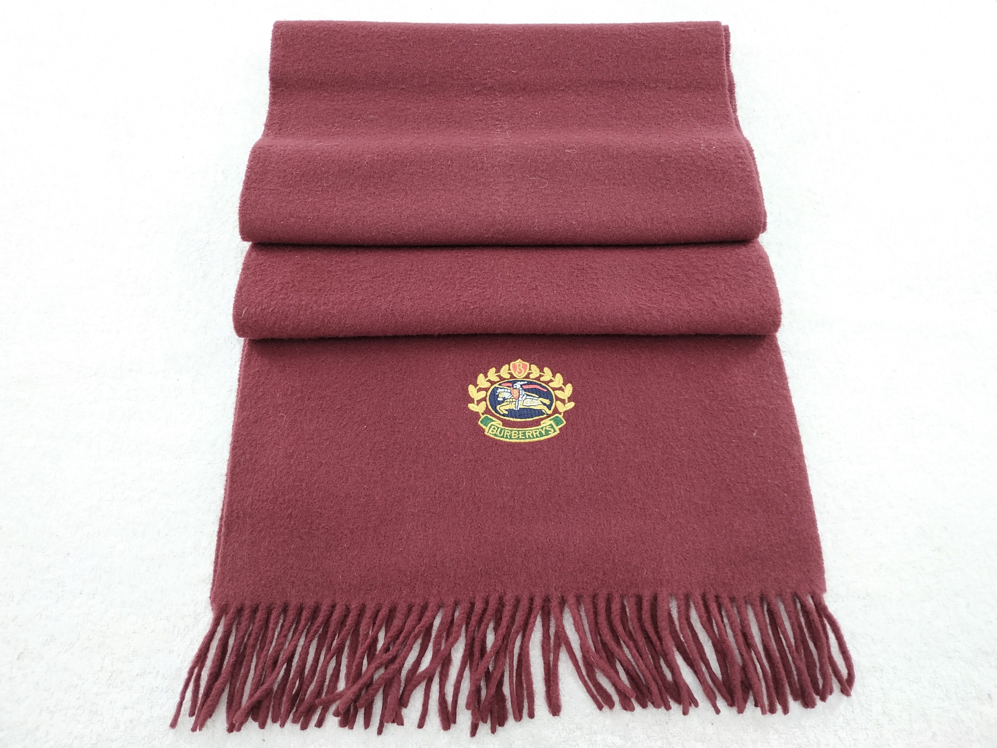Burberry × Vintage Burberry Scarf / Muffler / Neckwear - WW197 Size ONE SIZE - 5 Thumbnail