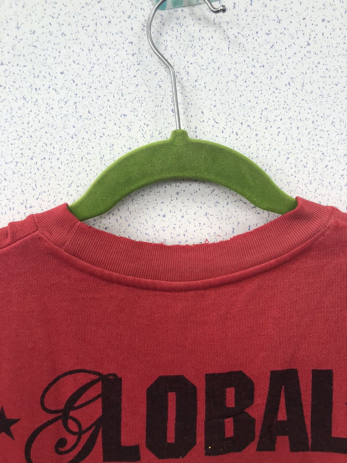 Vintage Unbranded Red USA Sweatshirt Size US M / EU 48-50 / 2 - 10 Thumbnail