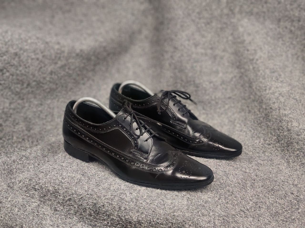 Burberry Prorsum Burberry Prorsum Catwalk model oxford brogue Black Shoes Size US 10 / EU 43 - 3 Thumbnail