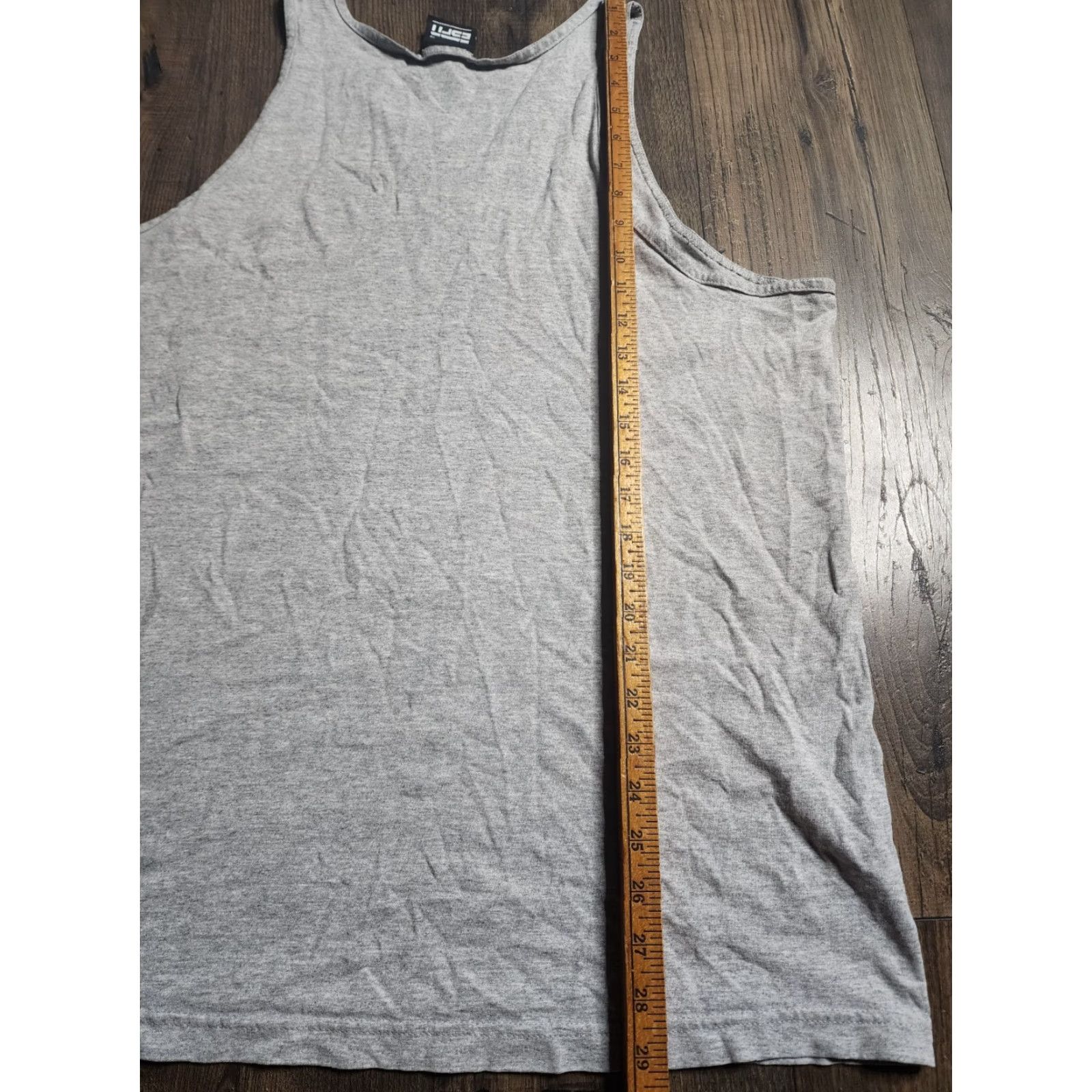 Logo 7 VINTAGE ESPN Sportscenter Logo Tank Top Mens XL Gray USA Sleeveless Cotton T-Shirt Size US XL / EU 56 / 4 - 3 Thumbnail