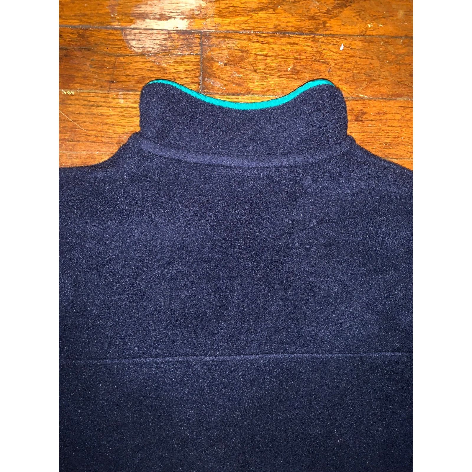 Patagonia Vintage Patagonia Synchilla Snap T Fleece Medium Navy Size M / US 6-8 / IT 42-44 - 8 Thumbnail