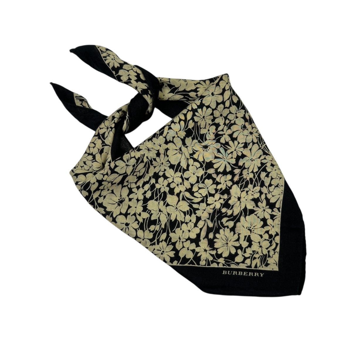 Burberry Burberry Floral Handkerchief Neckerchief Bandana Size ONE SIZE - 5 Thumbnail