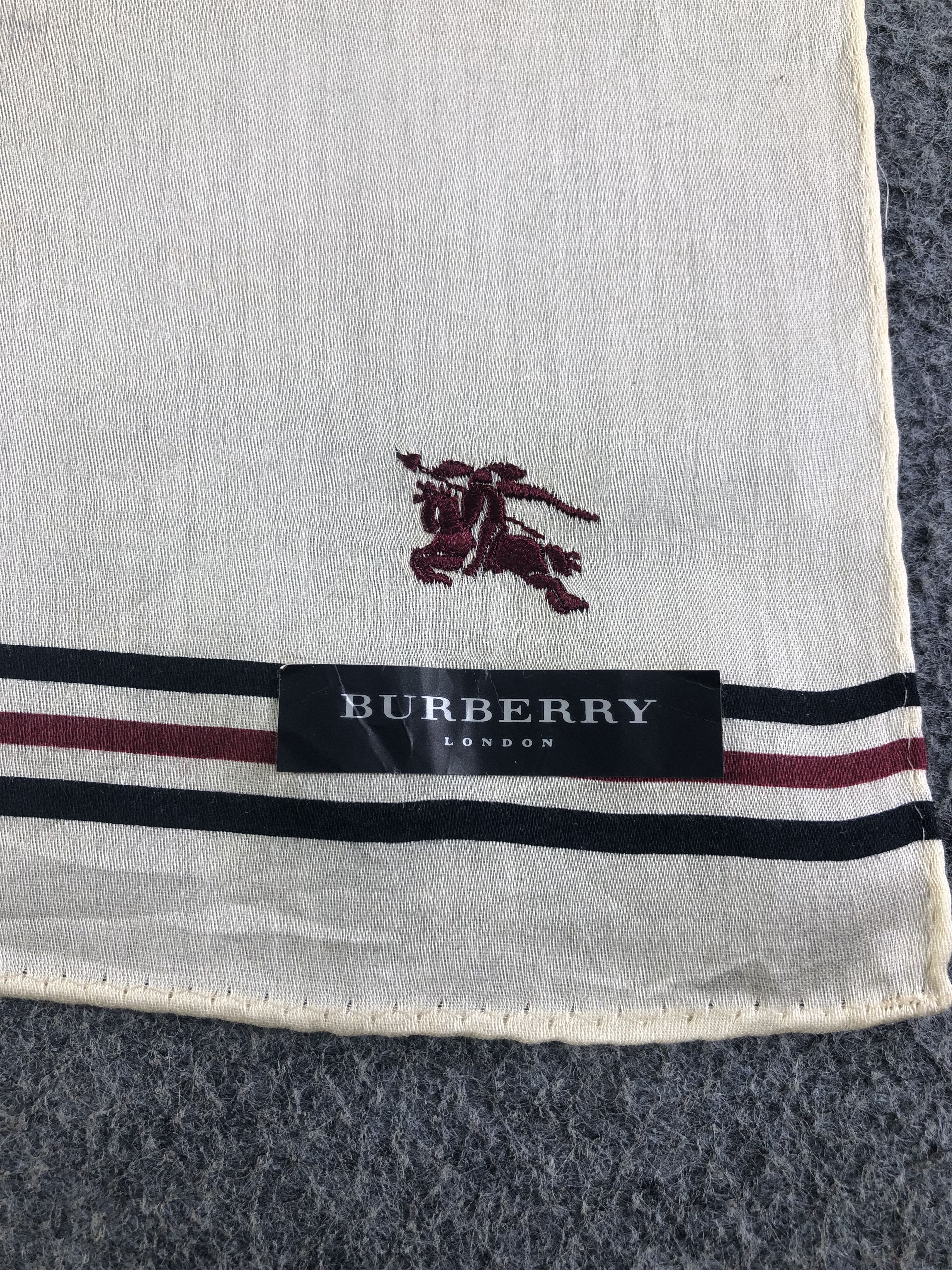 Burberry Burberry Handkerchief / Bandana / Neckerchief / Headscarf Size ONE SIZE - 5 Thumbnail