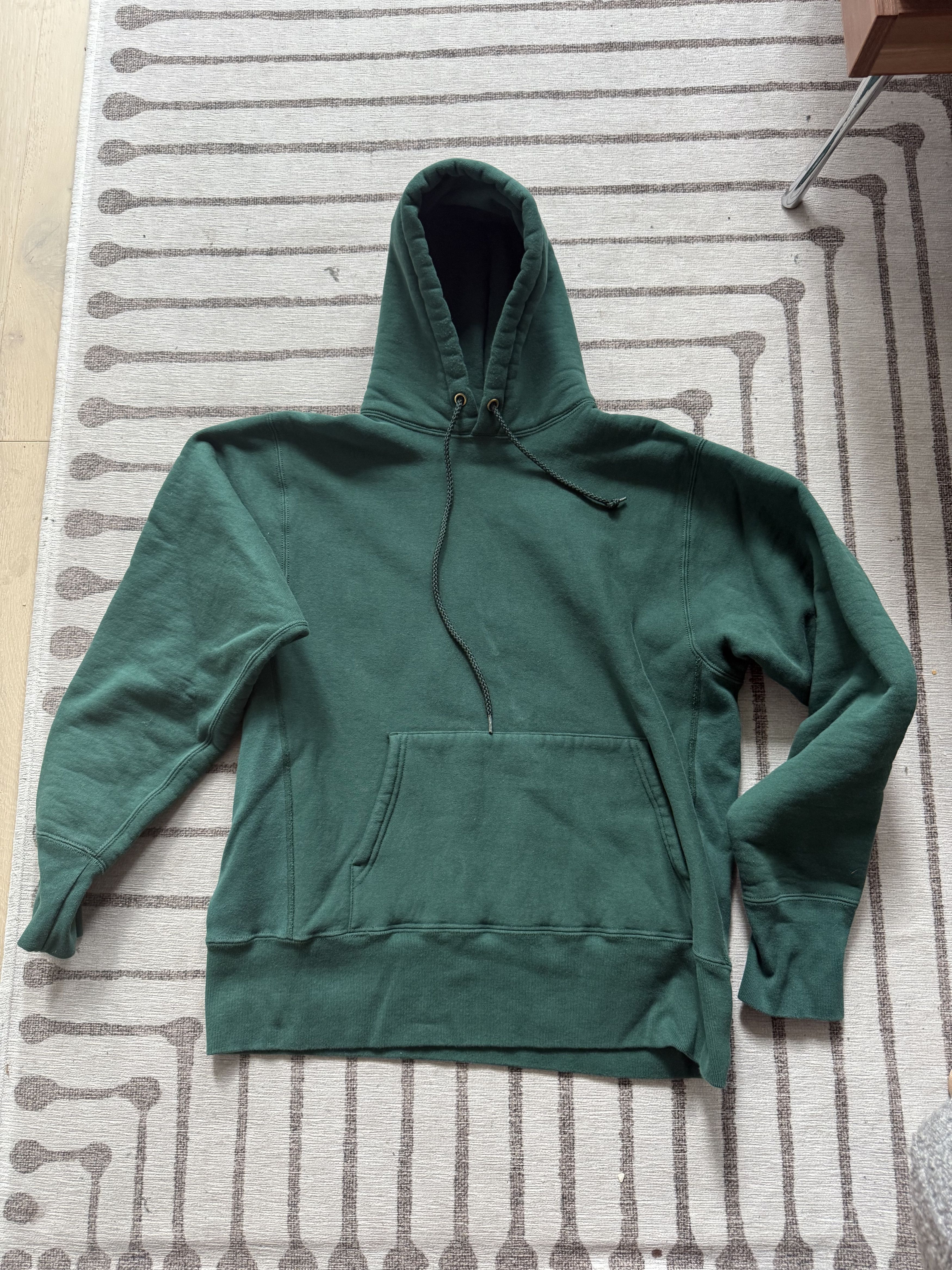 Camber Camber Heavy Crossknit Hoodie - Green Size US L / EU 52-54 / 3 - 1 Thumbnail