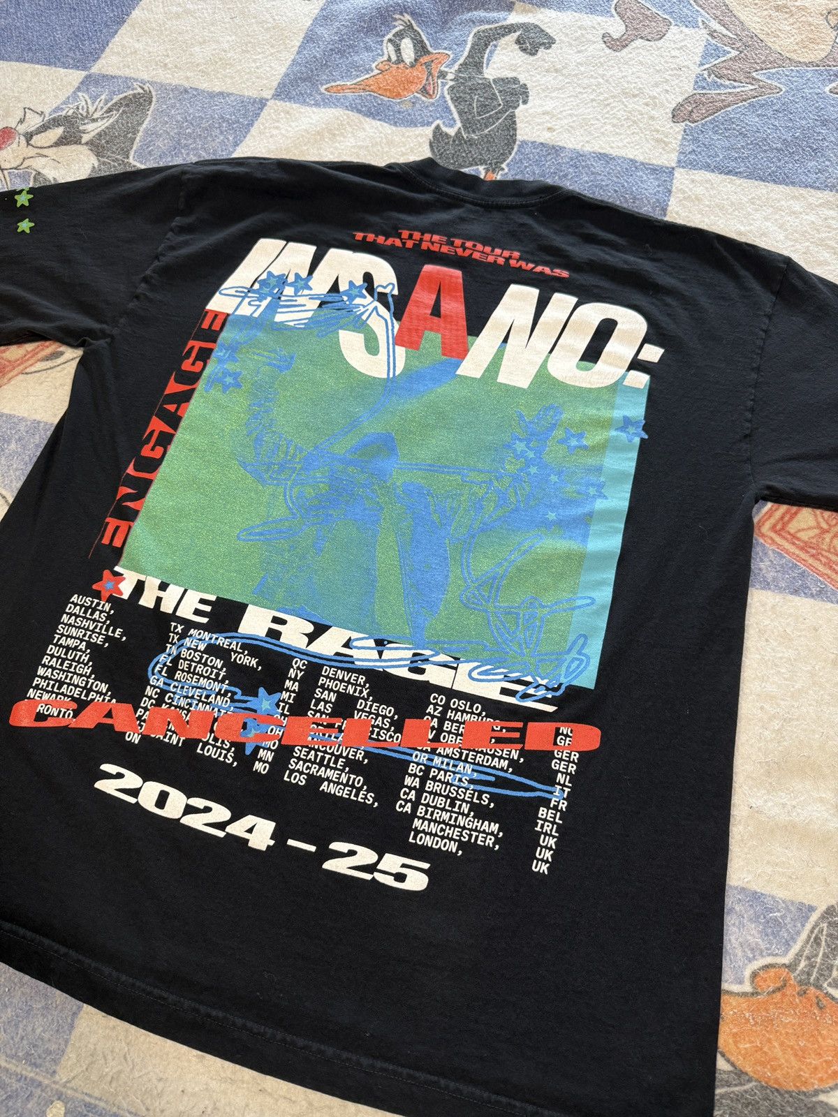 Band Tees Kid Cudi insano tour tee Size US XL / EU 56 / 4 - 4 Thumbnail