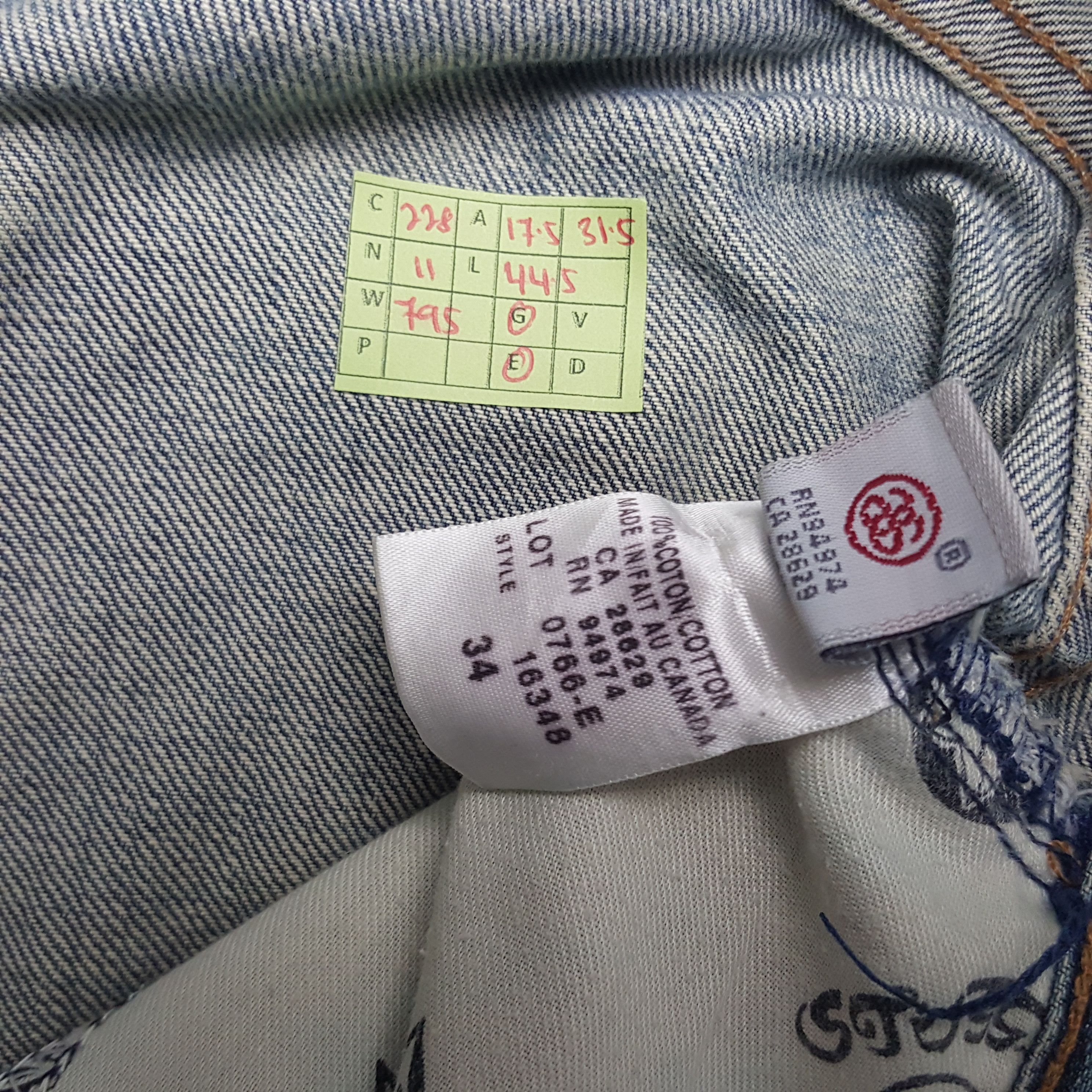 Stussy × Vintage Vintage Stussy American Streetwear Style Denim Jeans Size US 35 - 8 Thumbnail
