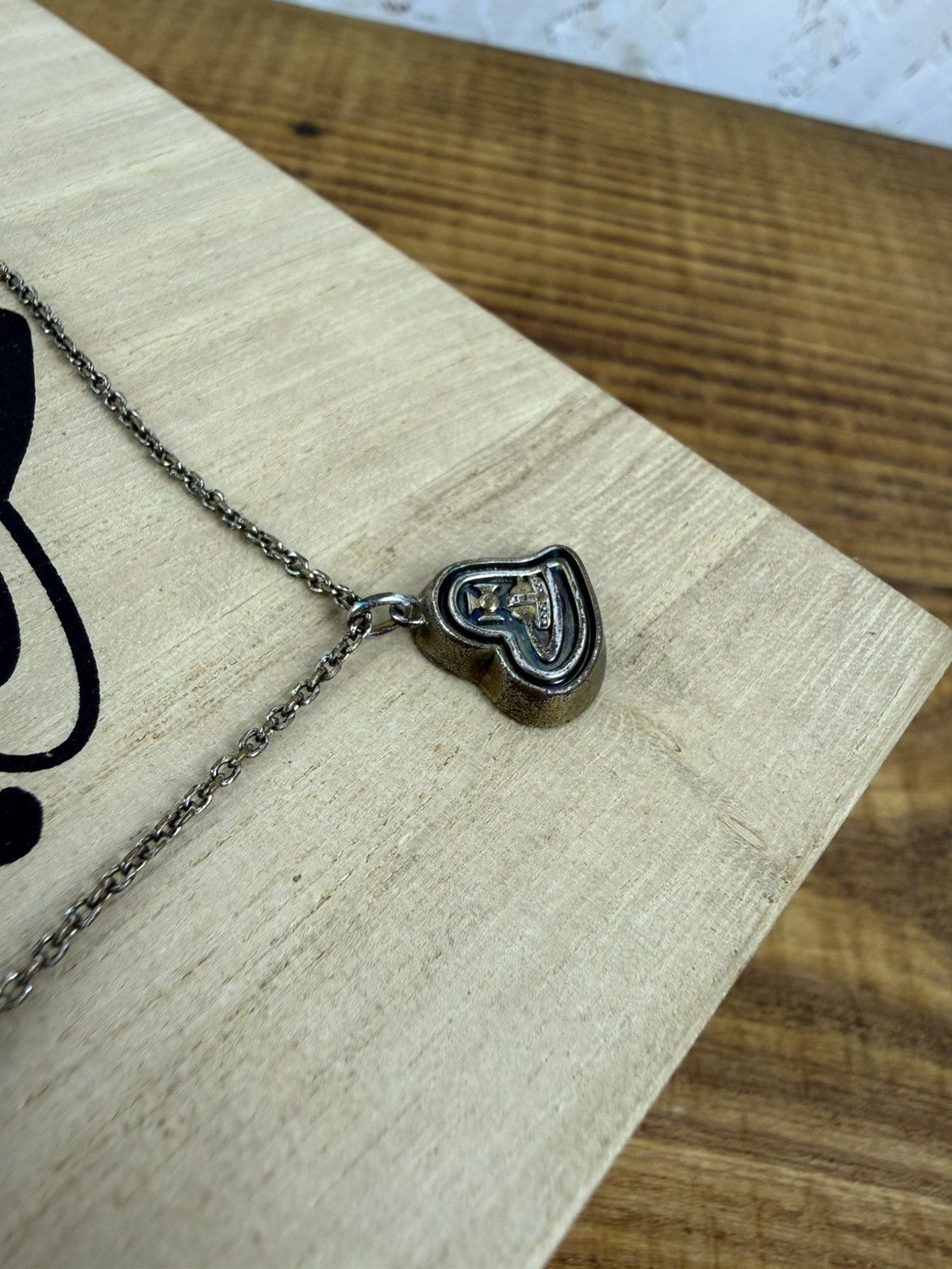Vivienne Westwood Vivienne Westwood Advent Candy Heart Necklace Discolored Size ONE SIZE - 3 Thumbnail