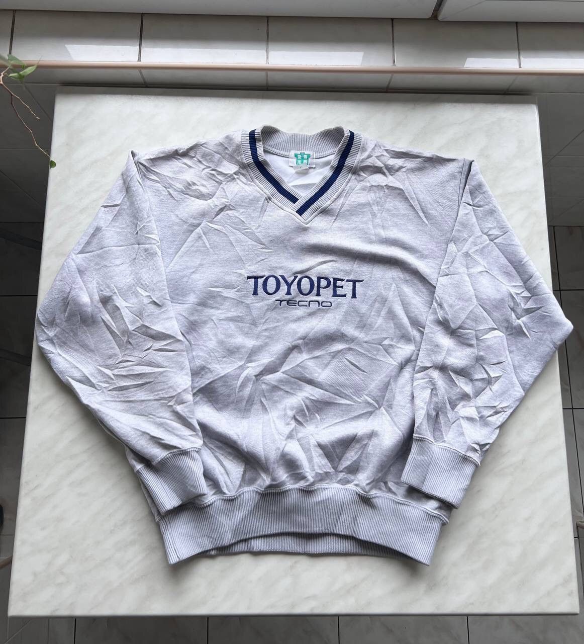 Japanese Brand Vintage Toyopet Tecno Racing Japan Sweatshirt Toyota 2000s Size US L / EU 52-54 / 3 - 1 Thumbnail