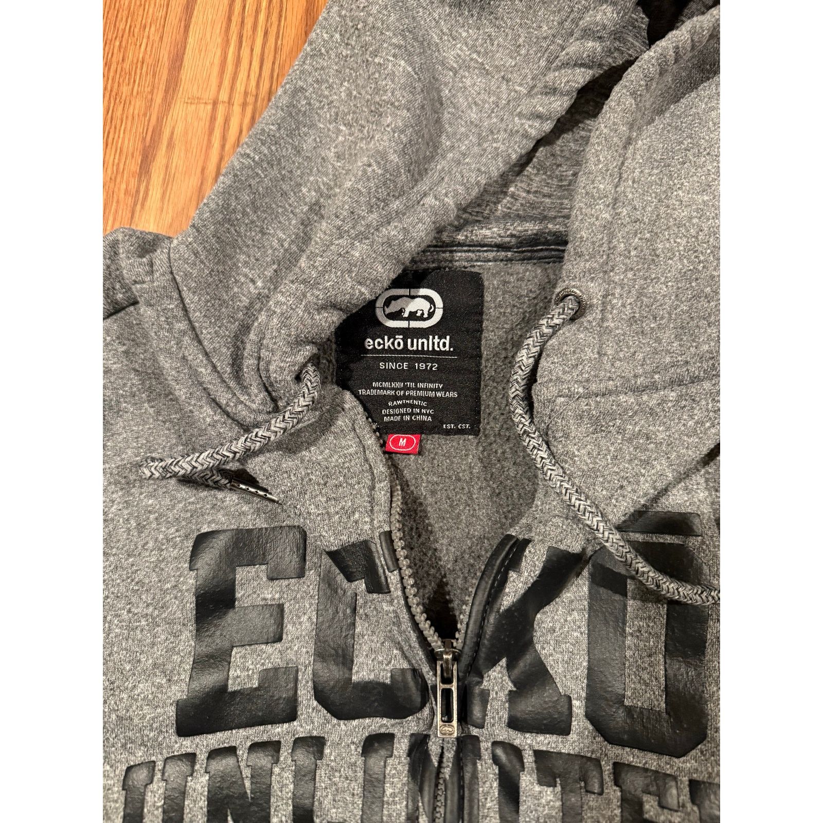Ecko Unltd. Ecko Unltd. Zip up Hoodie Y2K Size US M / EU 48-50 / 2 - 2 Thumbnail
