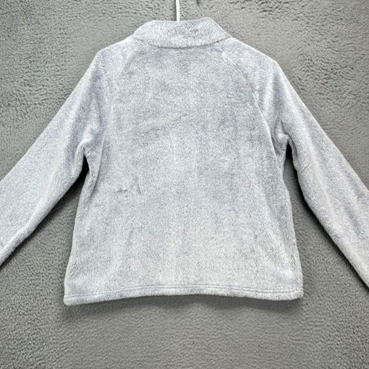 FatFace FatFace Sherpa Fleece Pullover Sweater Womens Large Grey Half Zip Pockets Ladies Size L / US 10 / IT 46 - 2 Thumbnail