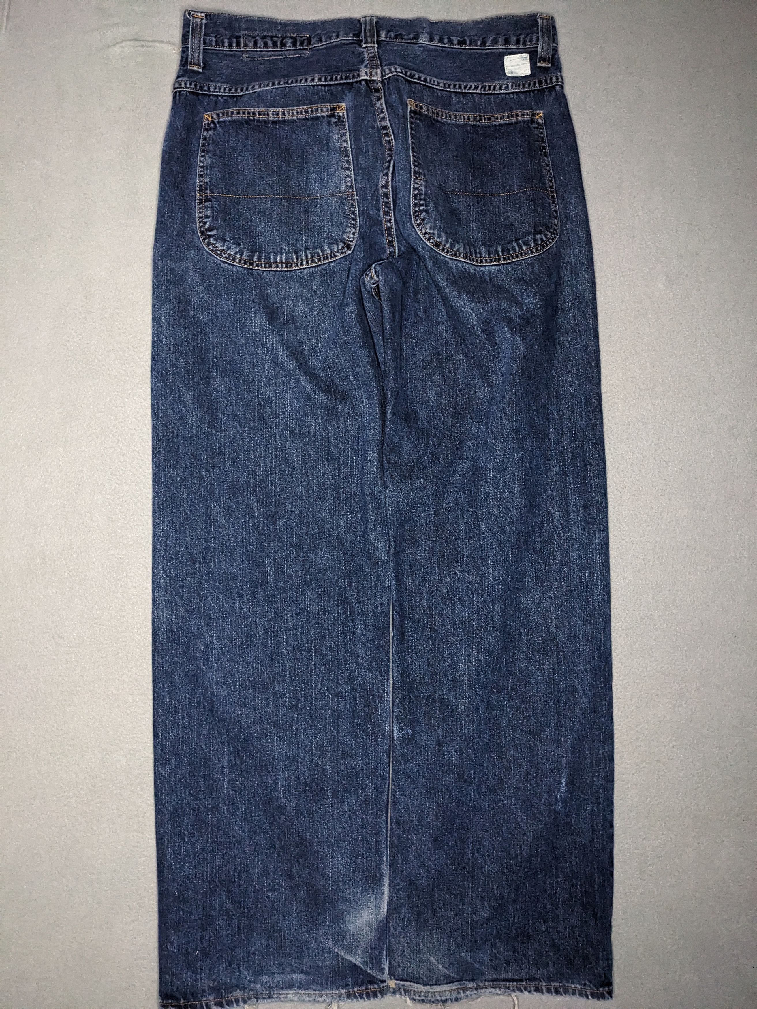 Gap VINTAGE Gap Worker Jeans 34x33 Denim Wide Leg Straight Y2K Size US 34 / EU 50 - 6 Thumbnail