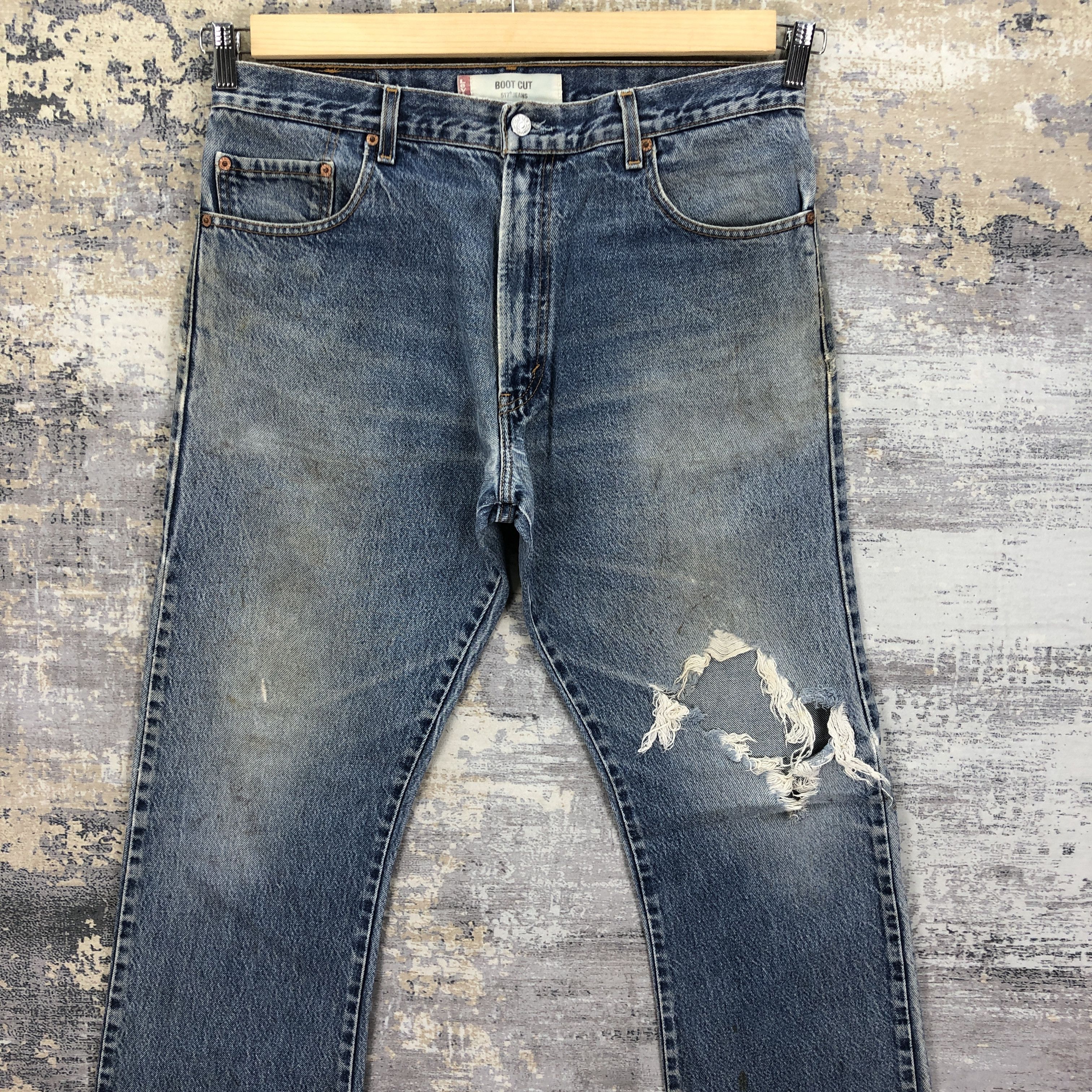 Levi's Vintage Y2K Levis Bootcut Flare Jeans Levi's Faded Denim Size US 34 / EU 50 - 2 Thumbnail
