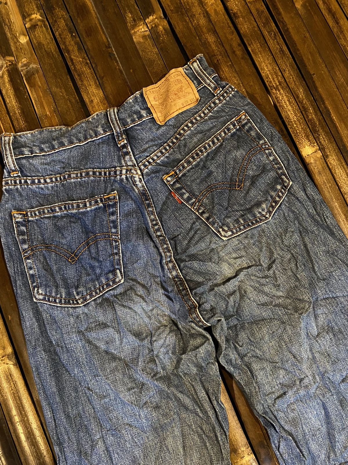 Japanese Brand × Levi's × Vintage LEVIS 515 DENIM PANTS Size 24" / US 00 / IT 34 - 4 Thumbnail
