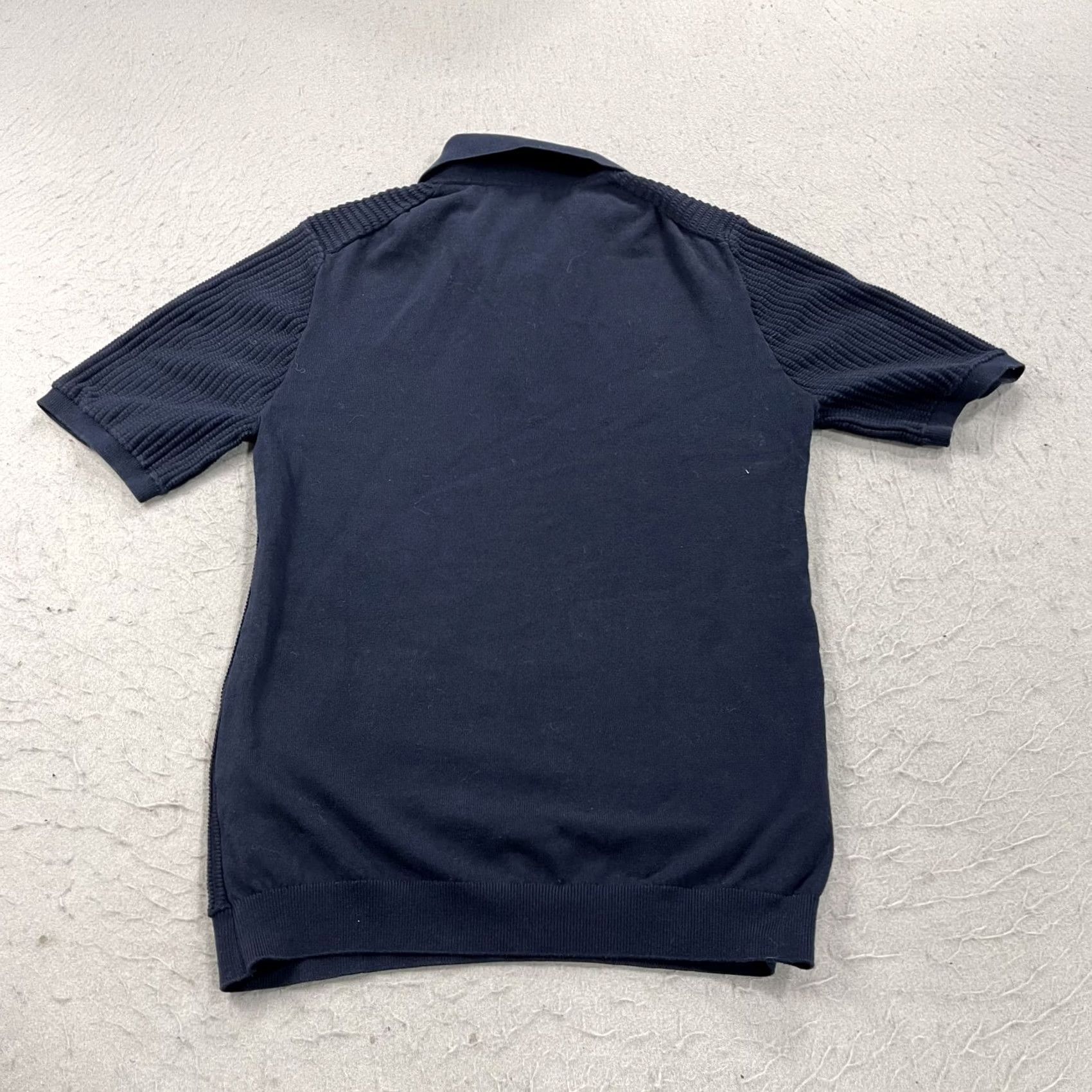 Reiss Reiss Polo Shirt Mens Medium Navy Blue Short Sleeve Knit Button Casual Preppy Size US M / EU 48-50 / 2 - 5 Thumbnail