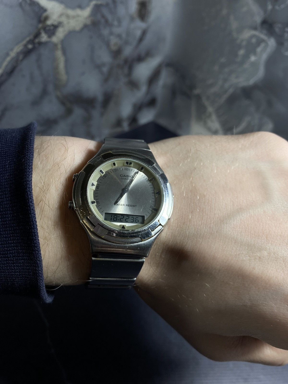 Casio Casio LA500 Vintage Hybrid Watch Japanese Brand Size ONE SIZE - 2 Thumbnail