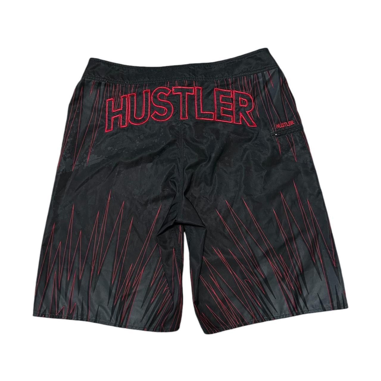 Vintage 2000s Hustler Hot Gilr Beach Short Size US 38 / EU 54 - 2 Thumbnail