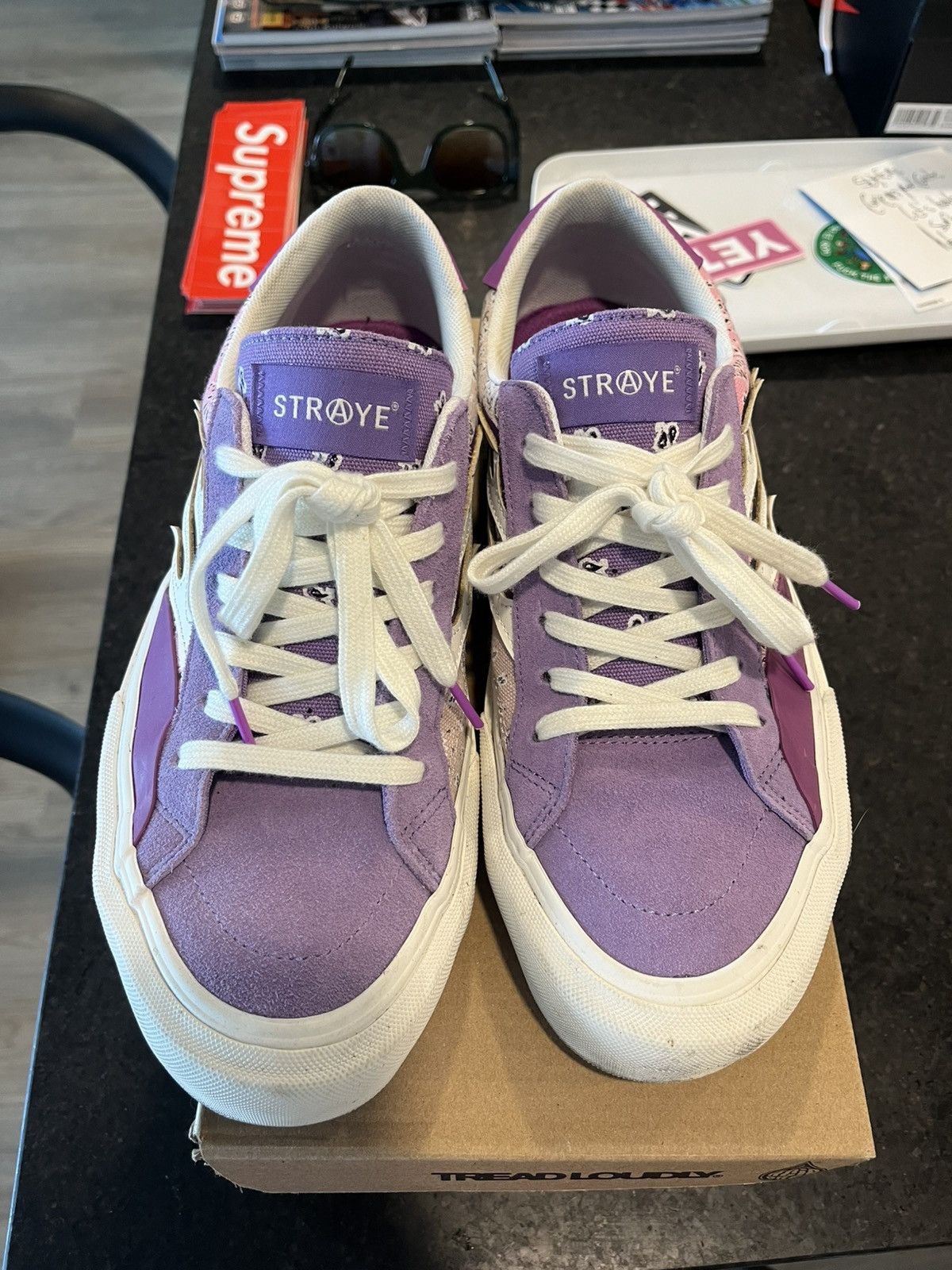 STRAYE Straye Mixed Rags Logan Skateboarding Shoe Size 11 Size US 11 / EU 44 - 3 Thumbnail