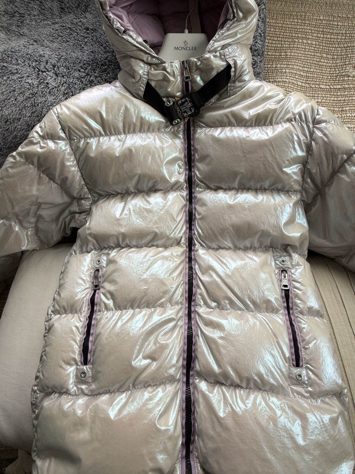 1017 ALYX 9SM × Moncler Moncler x Alyx 9sm Chamoisee Giubbotto Size 00 Size XXS / US 00 / IT 34 - 7 Thumbnail